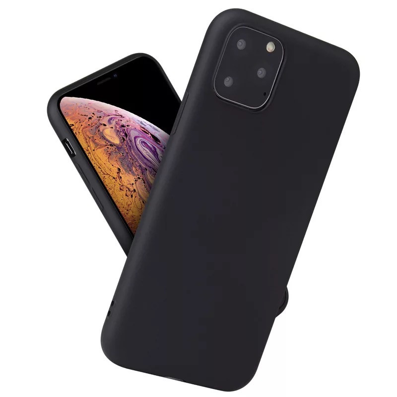 Чорний силіконовий чохол iPhone 11 Pro