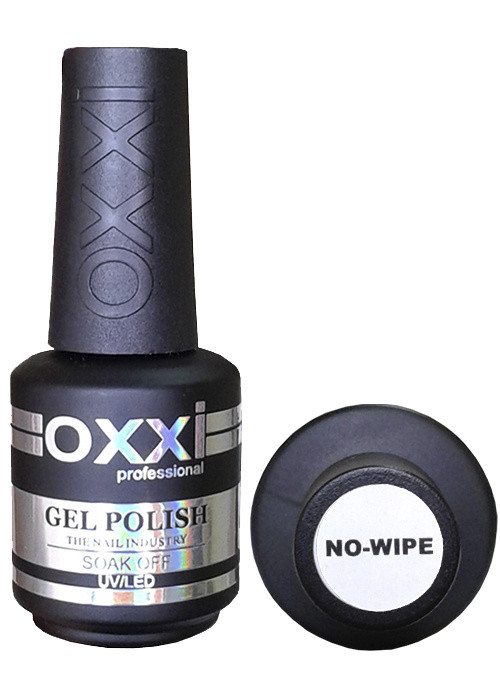 Топ без липкості OXXI Professional Crystal No-wipe 15 мл.