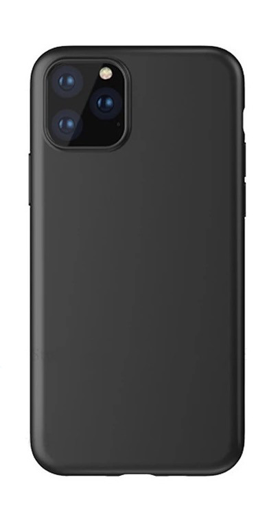 Чорний силіконовий чохол iPhone 11 Pro Max