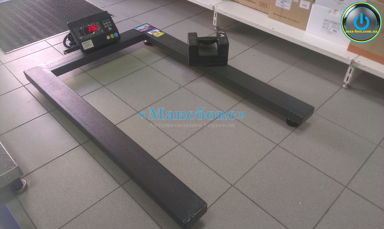 Палетні ваги ЗЕВС ВПЕ 3000 кг 1200х800, фото 1