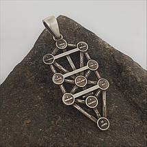 Дерево Сефірот Кулон амулет, фото 2