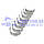 Вкладиші шатунні FORD SIERRA/SCORPIO/TAUNUS/GRANADA (1.3/1.6/1.8/2.0 OHC 0.50) (1548803/73HM6211C2A/DP4509050), фото 5