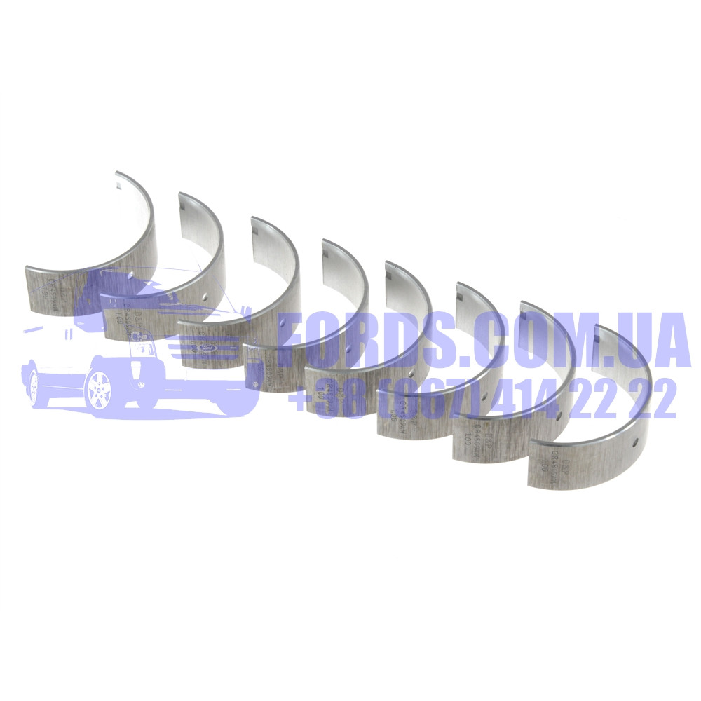 Вкладиші шатунні FORD SIERRA/SCORPIO/TAUNUS/GRANADA (1.3/1.6/1.8/2.0 OHC 1.00) (1548805/73HM6211E2A/DP4509100)