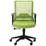 Офісне крісло AMF Argon-LB сітка-тканина оливкового кольору, фото 5