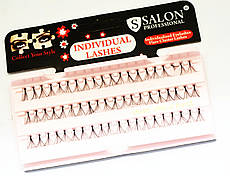 Вії пучкові для нарощування довгі Salon