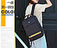 Тканевый городской рюкзак Golden Wolf GB00378 для ноутбука до 15,6, USB портом и отверстием для наушников, 20л, фото 4