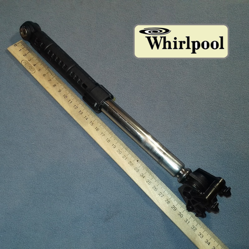 Амортизатор "481246648057" Whirlpool, Bauknecht засувка та болт на 8 мм, 100N