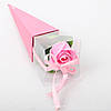 Букет троянд, Квітка пелюстки троянди з мильної основи ручної роботи 1 шт. Люкс-паковання, фото 5