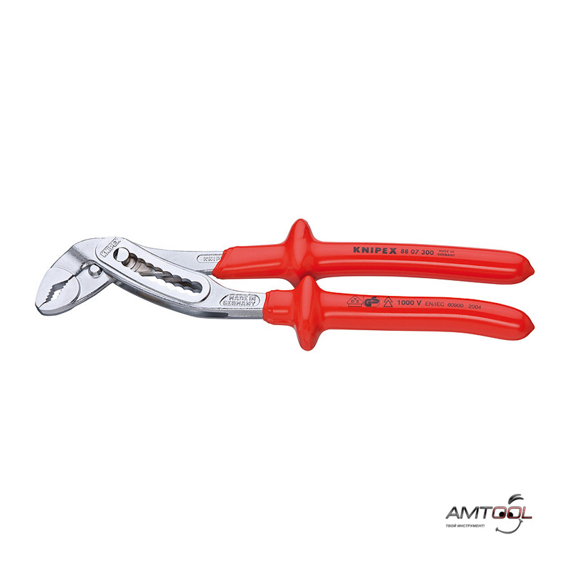 Переставні кліщі Alligator® сантехнічні VDE 300 мм — Knipex 88 07 300