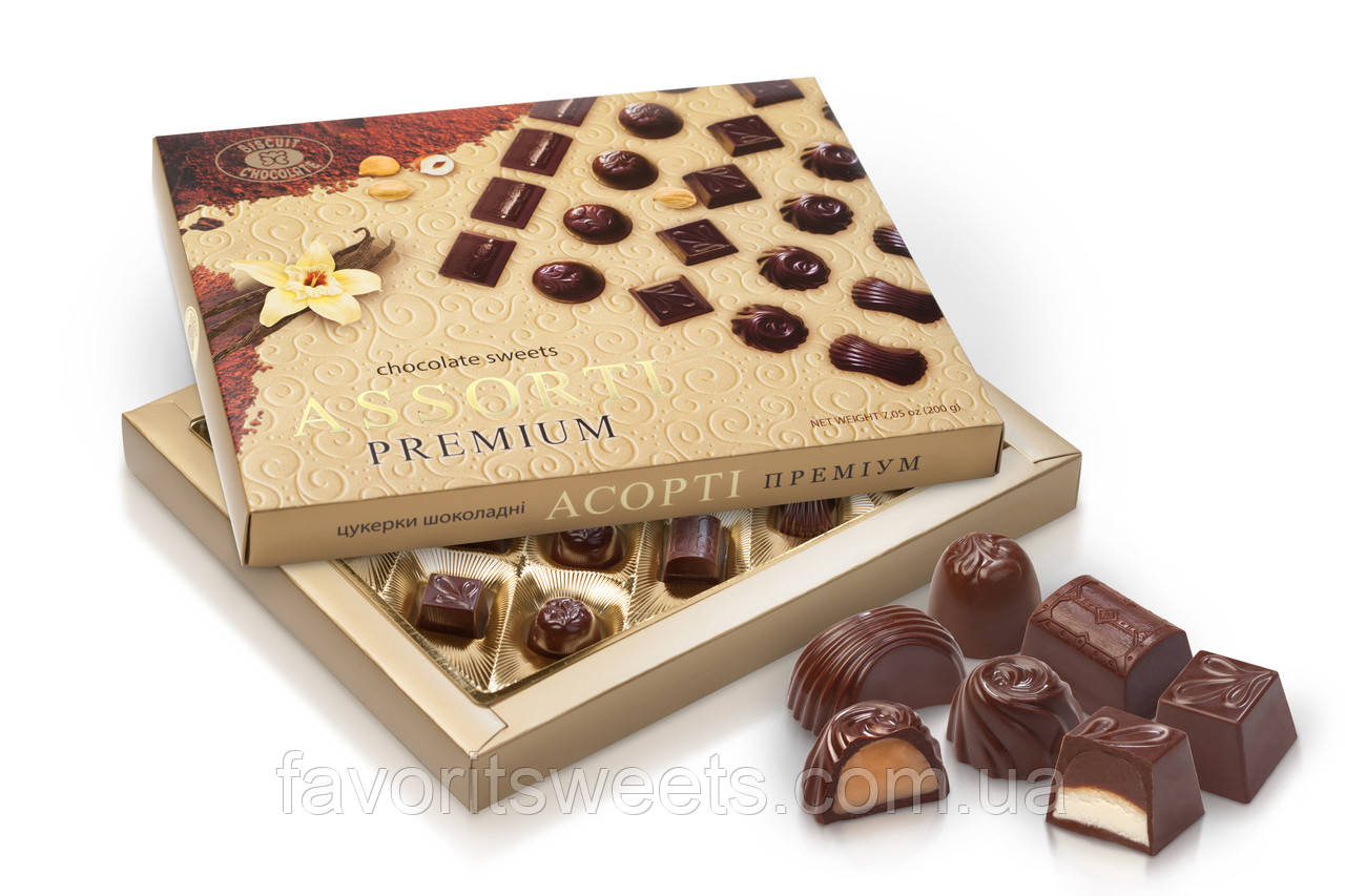 Набір цукерок "Асорті Преміум" (200 г), фото 1