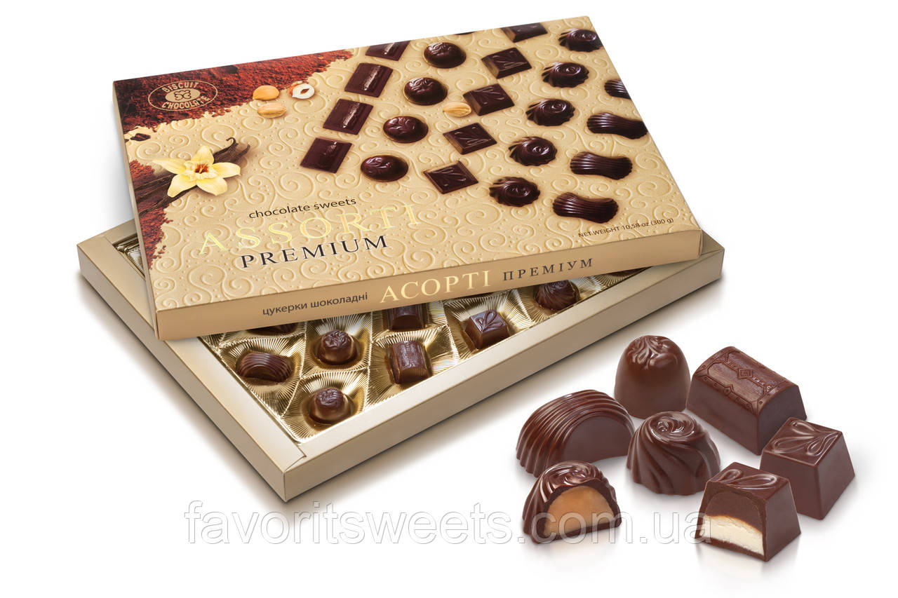 Набор конфет "Ассорти Премиум" (300 г): продажа, цена в Харькове ...