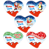 Шоколадное сердце Kinder Love Merry Christmas 37 g