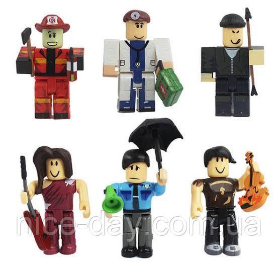 Набір фігурки Роблокс Roblox 6 шт., фото 1
