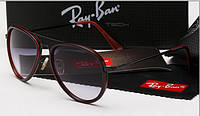 Очки Ray-Ban авиатор 4176 коричневые