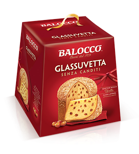 Панеттон новорічний класичний з родзинками Balocco Panettone Glassuvetta, 1 кг.