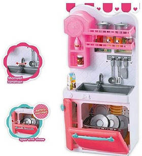 Кухня для дівчаток міні зі світлом та звуком