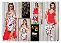 Комплект для сну з 4 предметів 13145 Lady Lingerie