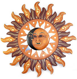 Дзеркало мозаїчне "Луна та Сонце" (d-40 см)