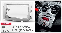 2-DIN переходная рамка ALFA ROMEO MiTo (955) 2008+, CARAV 11-365