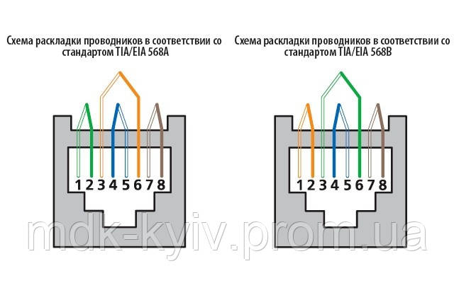 Разъем RJ-45 под витую пару, категория 5e, 8P8C, UTP - фото 3 - id-p27638330