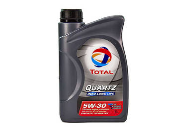 Моторне масло Total Quartz Ineo Long Life 5W-30, 1л Для автомобілів групи Фольксваген з будь-якими видами двигунів