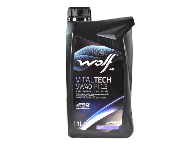 Моторне масло Wolf Vitaltech PI C3 5W-40-1 л