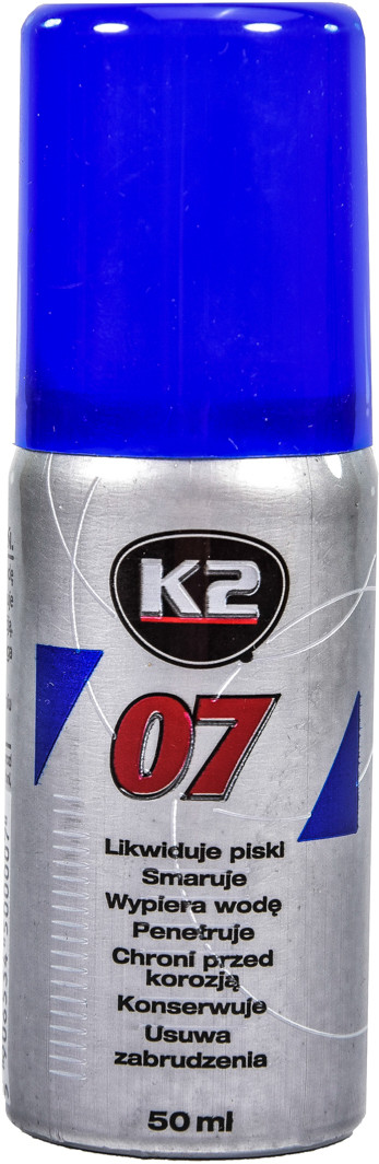 Мастило багатофункціональне K2 07 Чистить, змащує, проникає, розморожує, захищає від корозії