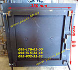 Дверцята чавунна 400х400 печі, барбекю, камін, грубу, мангал, чавунне литво, фото 2