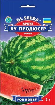 Насіння кавуна Ау Продюсер 3 м, GL SEEDS, фото 2