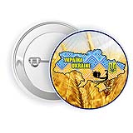 Значок патріотичний сувенірний мапа України набір 10 шт.