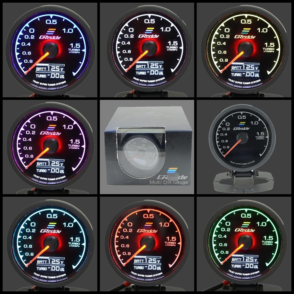 Greddy Multi D/A Turbo Boost Gauge 60 mm Датчик давления буста_наддува