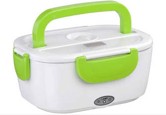 Ланч-бокс з підігрівом MHZ Lunch heater box 12v, зелений