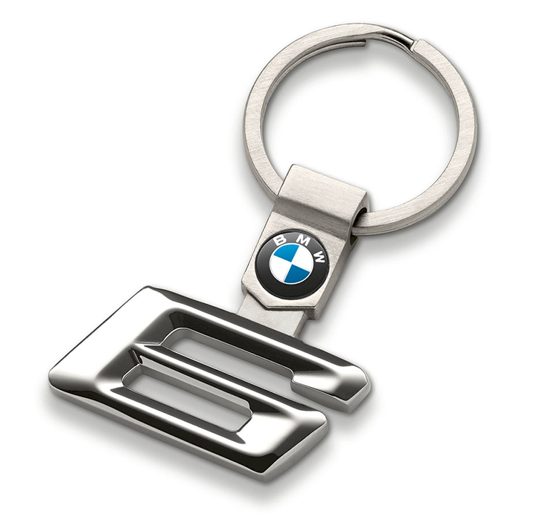 Оригінальний брелок для ключів BMW 6 Series Key Ring, Silver (80272454652)