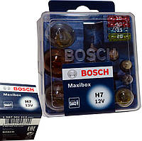 Комплект автомобильных ламп Bosch Н7 12V Maxibox, 1987301113