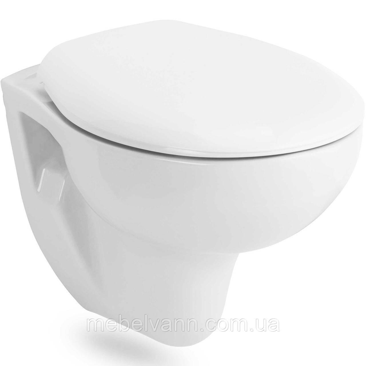 Підвісний унітаз із кришкою, фото 1