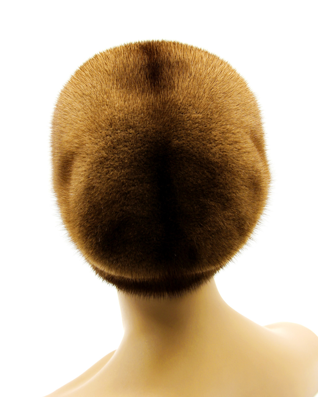 Женская зимняя шапка из меха норки "Бєти" пастель. - фото 5 - id-p185150156