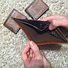 Гаманець з тисненням долара, гаманець з тисненням, Гаманець чоловічий портмоне 100$ Долар, фото 3