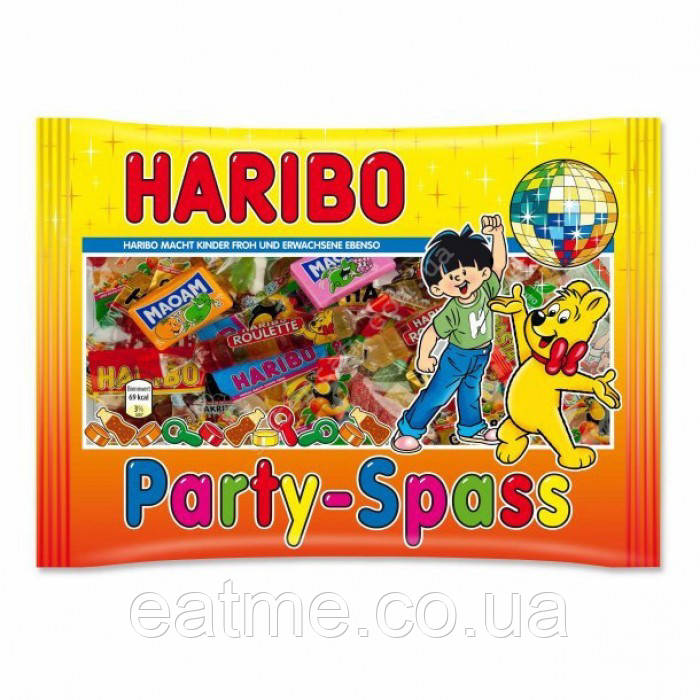 Haribo Party — Spass Набір жувальних цукерок у мініформаті 425g