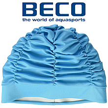 Шапочка для плавання жіноча з непромокальною підкладкою шапочка для басейну поліестер  BECO 7600
