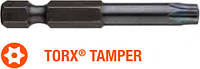 Насадка отверточная удлиненная Torx TAMPER T10T - T40Tх50мм INDUSTRY USH, уп.5 шт.