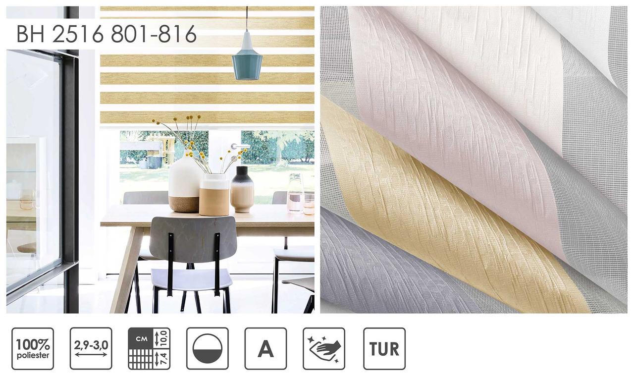 Рулонні штори День-Ніч BH 2516 (5 варіантів кольору), фото 1