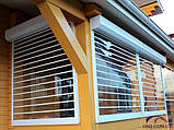Прозорі захисні ролети з полікарбонату на вікна та двері, фото 3