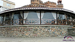 Прозорі захисні ролети з полікарбонату на вікна та двері