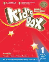 Kid's Box Updated Second Edition 1 Activity Book with Online Resources / Робочий зошит