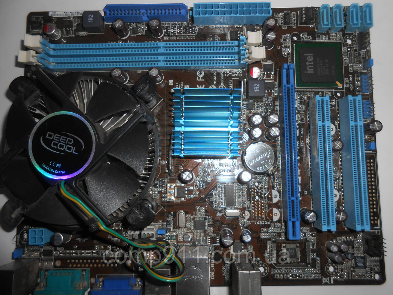 Материнська плата Asus P5G41T-M-Lx2/GB + Процесор + Система охолодження + Заглушка