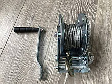 Барабанна Лебідка Hand Winch KC-1200 - 800 кг - 10 м, фото 3