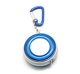 Рулетка- брелок 2 м зручний металевий карабін, фото 3