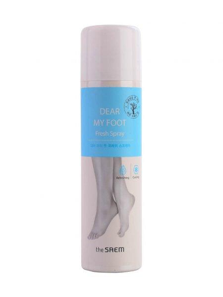 Освіжаючий спрей для ніг The Saem Dear My Foot Fresh Spray 150 мл (8806164137451), фото 1