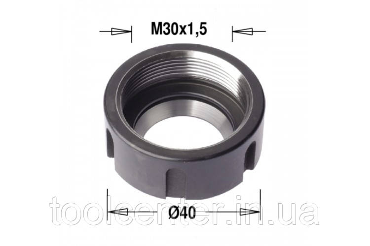 Гайки СМТ для цангових патронів MK2 з конічним хвостовиком