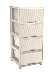 Комод "Ротанг" на 4 шухляди